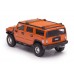 1/43 Big SUV H2 Wagon orange metallic / black interior / chrome wheels