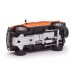 1/43 Big SUV H2 SUT orange metallic / black interior / chrome wheels