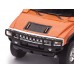 1/43 Big SUV H2 SUT orange metallic / black interior / chrome wheels