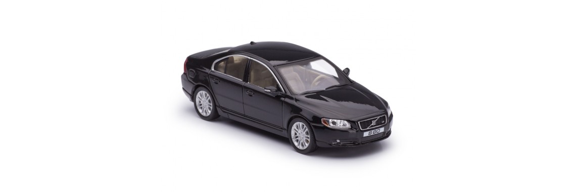 1/43 Swedish saloon S80 2009 black metallic \ beige interior