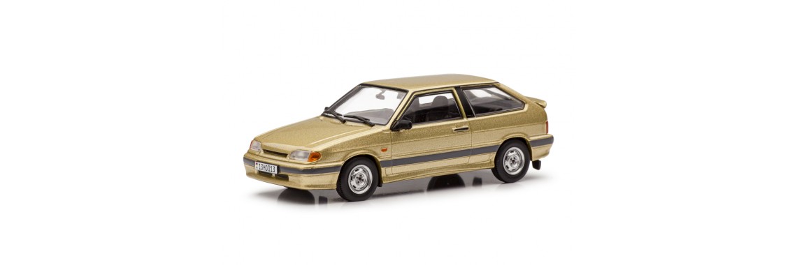 1/43 VAZ-2113 Lada Samara II beige metallic (Lada Samara 2)